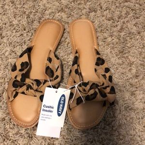 Leopard Print Sandals